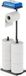 Unyqoos® Porte-rouleau de papier toilette autoportant
