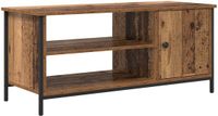 vidaXL TV Kast 100 x 40 x 45 cm Oud Hout Bewerkt hout