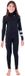 Hurley Advant 3/2 Mm Junior combinaison intégrale à manches longues et zip poitrine noir