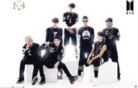 Grupo Your Decoration B.V. BTS Black And White Poster 61x91.5cm