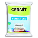 Cernit Nummer één klei 56 g, anijsgroen