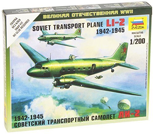 Zvezda Models Zvezda - Li-2 Soviet Transport Plane (Zve6140)
