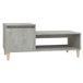 DESIGN IN Icecat Table Basse Table De Salon Table De Café Gris Béton 100x50x45 Cm Bois D'Ingénierie
