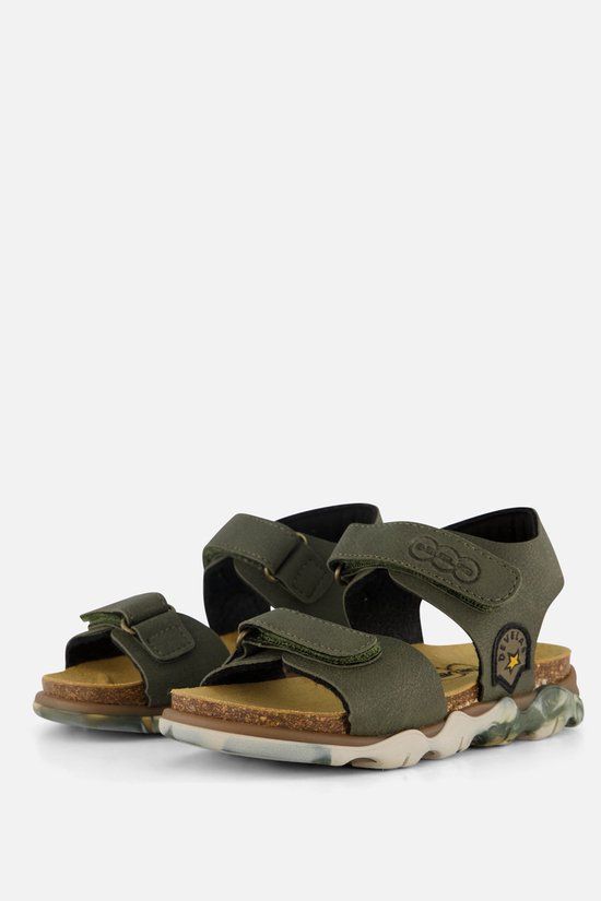 Develab Velcro Sandalen groen Imitatieleer - Maat 31