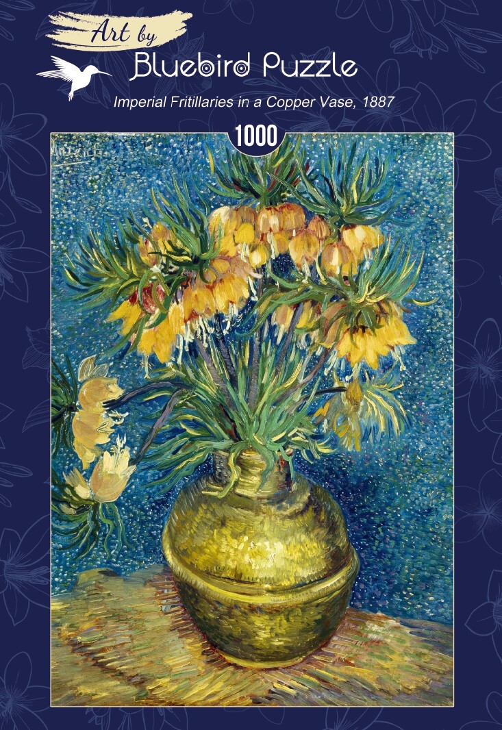 Bluebird Puzzle Van Gogh - Imperial Fritillaries in a Copper Vase Puzzel (1000 stukjes)
