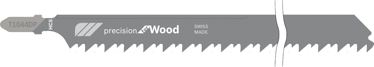 Bosch T 1044 DP Precision for Wood decoupeerzaagbladen