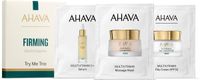 AHAVA Verstevigend Sachet Kit - Massage Masker, Dagcrème SPF 30 & C+ Serum