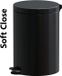 Alda Pedaalemmer Soft Close Freedom Fresh zwart 20 liter