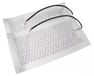 Chauffage de siège automobile Jeu de 4 chauffages de siège universels Fibre de carbone Deux niveaux de chauffage Protection contre la surchauffe Blanc