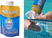 Toucan Net' Line Nettoyeur de ligne d'eau - Entretien de piscine - 300 ml - Bleu/Jaune