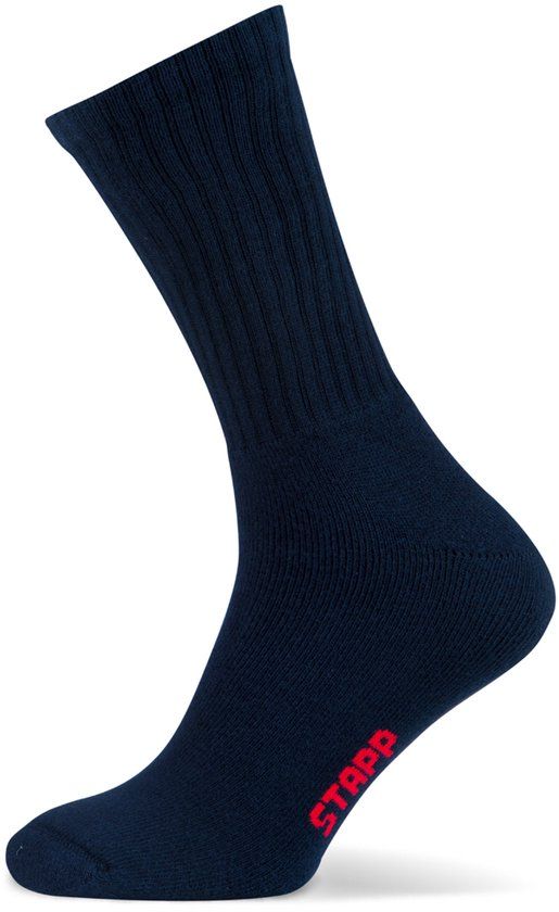 Stapp Red Tennis Sokken Unisex Maat 46/47 - 1 Paar