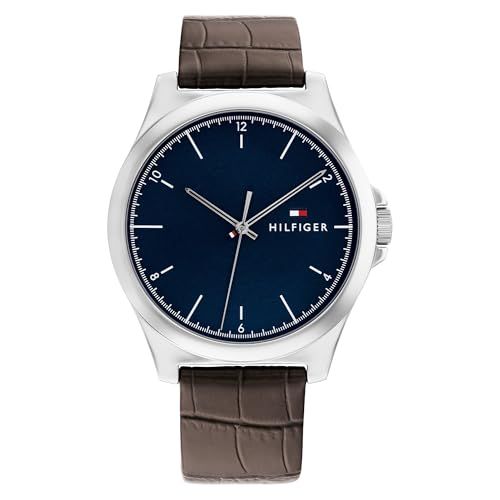 Tommy Hilfiger Heren analoog digitaal automatisch horloge met armband S7270829, Meerkleurig, Riemen