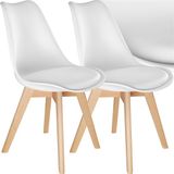 tectake® Eetkamerstoel Frederikke - Set van 2