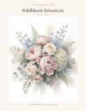 Wildbloom Botanicals Cottage Garden: A Coloring Book for Adults