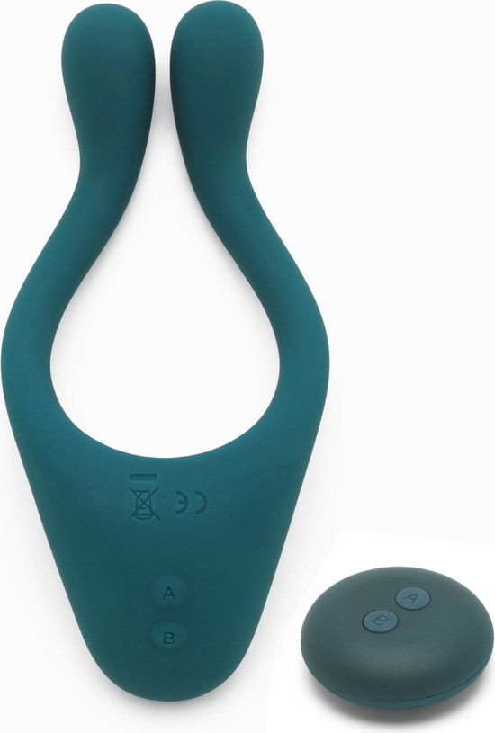 TOYJOY - Icon 2 Superbe Couples Massage - Stimulator Groen