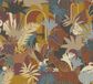 A.S. Création Jungle behang kleurrijk oranje blauw geel - A.S. Création Antigua 390961 - bloemen behang vliesbehang - 10,05 m x 0,53 m Made in Germany