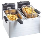 Bartscher A165112 - Frituurpan - 8 liter - 4400W - Dubbel