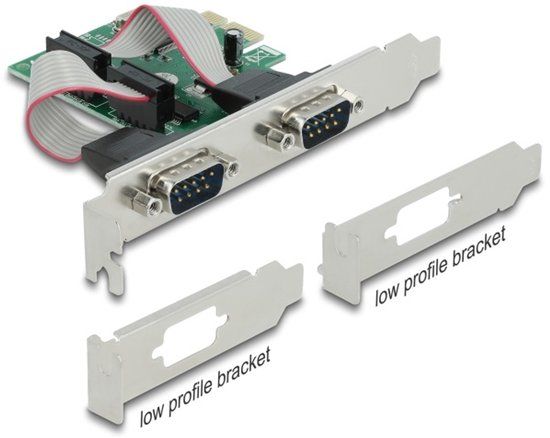 Delock PCI Express Card to 2 x Serial RS-232