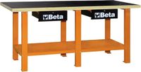 Beta Werkbank met houten blad C56W-G