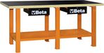 Beta Werkbank met houten blad C56W-G