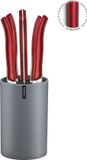 Amefa Sky Lag Steakmessen set - 6 delig - rood