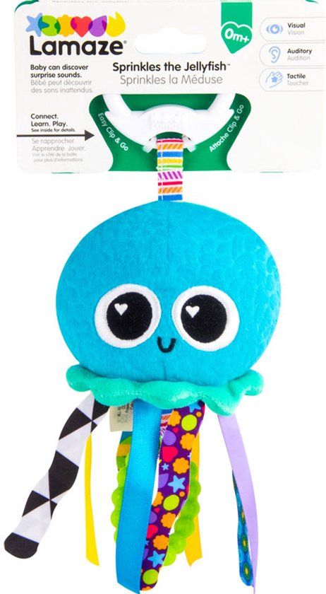 Lamaze Mini Clip & Go Sprinkles The Jellyfish