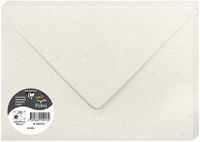 Clairefontaine Pollen by Clairefontaine envelop C5, 120 g/m2, gerecycled naturel