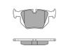 MEYLE Bremsbelagsatz, Scheibenbremse 0252355017/PD Hinterachse | Compatibel met: BMW 3, 3 Cabriolet, 3 Coupe, 3 Touring, X1