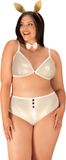 Obsessive Neo Goldes XXL/3XL Goud Polyamide