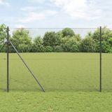 vidaXL Gelast gaashek 2500 x 150 cm Grijs