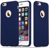 Cadorabo Case for Apple iPhone 6 PLUS / 6S PLUS in Candy Dark Blue - Protective Case made of flexible TPU Silicone