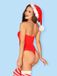 Obsessive Kissmas Sexy Body - Rood - S/M