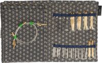 Seeknit Shirotake verw. rondbreinaaldenset SH blauw.