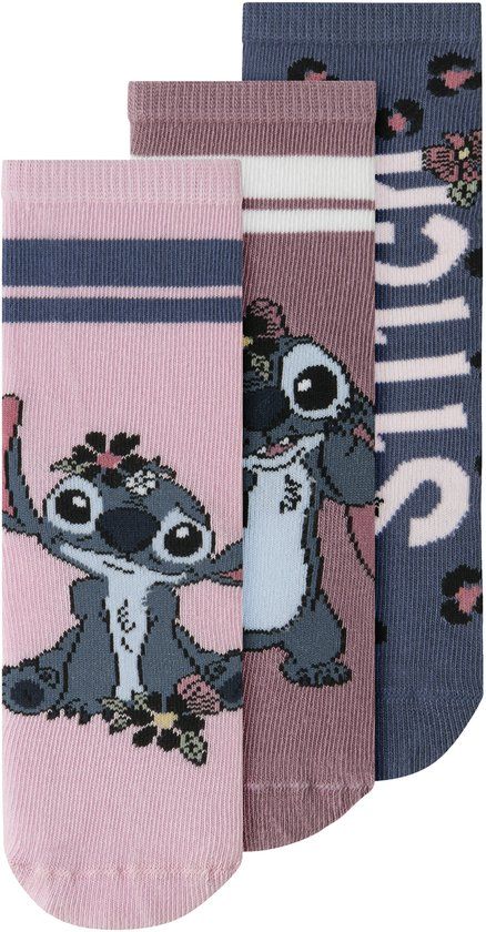 NAME IT NMFJINEA STITCH 3P SOCK WDI - Meisjes - Sokken