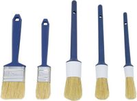 Van Berkel Trading B.V. Pinceaux - 5 pièces - pour peinture eau-acrylique - 10-14-18 mm - Peinture - plat et rond
