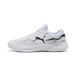 PUMA Unisex VARION II Indoor Court schoen, wit zwart, 4 UK, Puma White Puma Zwart, 37 EU