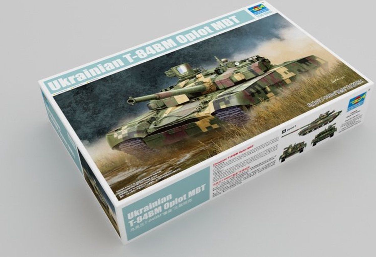 Trumpeter 759512 Ukrainian T-84BM 1/35 T84 BM Oplot MBT Modelbouwset