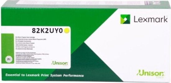 Lexmark Toner Ultra High Yield Return Program Yellow for CX860 55k