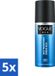 Vogue Men Nordic Blue Vaporisateur - Anti-transpirant - 150 ml - Voordeelverpakking - 5 stuks