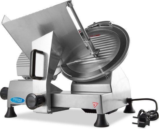 Maxima Vleessnijmachine Ø 30 cm Mes | RVS | 250W