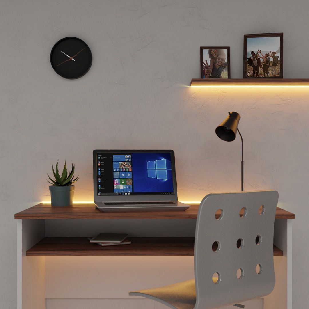 HOFTRONIC™ Flex60 Series Dimbare LED Strip / Lichtslang 2m - Lichtslang 3000K - 60 LEDs/m - IP65 voor buiten en binnen - SMD 2835