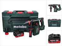 Metabo KH 18 LTX BL 24 Q accu combihamer 18 V 2,2 J + 1x accu 8,0 Ah + metaBOX - zonder oplader