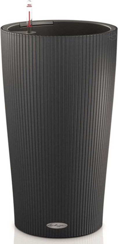 LECHUZA CILINDRO Color 32 - Plantenbak - leisteengrijs