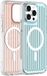 Coverzs Gradient MagSafe hoesje geschikt voor iPhone 16 Pro Max - Magsafe telefoonhoesje - Trendy kleurverloop