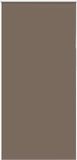 vidaXL Rolgordijn verduisterend koffie 100x230 cm