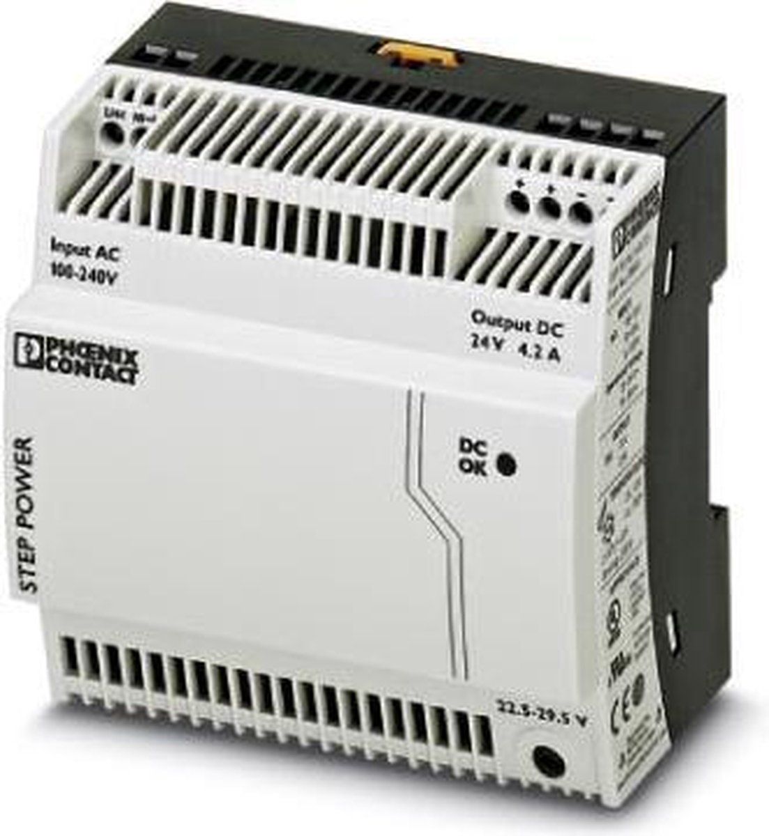 Phoenix Safe Contact STEP-PS/1AC/24DC/4.2 DIN-rail netvoeding 24 V/DC 4.4 A 100 W 1 x