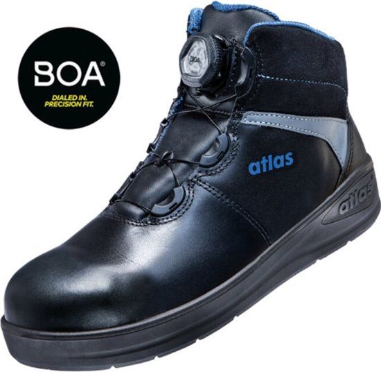 Merkloos ATLAS® ThermoTech 9800 BOA Veiligheidslaarzen - S3 HI HRO - Zwart - Maat 45