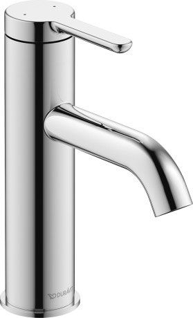 Duravit C.1 Single lever basin mixer M - chroom