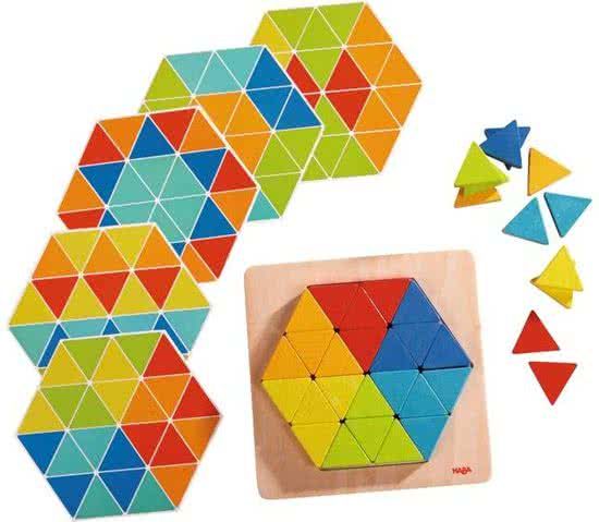 Haba - Legspel - Toverdriehoeken - 24st