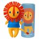 Rex London Jeux de construction en feutrine - Lion enfant